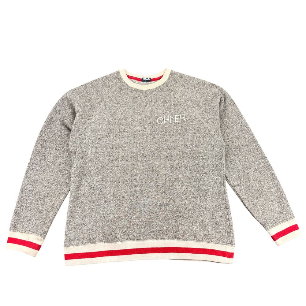 Netflix Cheer Vintage Promo Sweatshirt Medium Navarro Cheerleading TV Show
